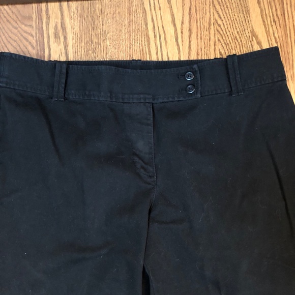 LOFT Catalina black Capris Julie fit - Picture 2 of 9